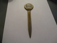 Vintage Brass "WOLF" Letter Opener
