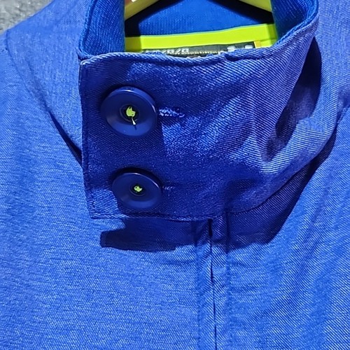 Under Armour UA Performance Mens Large Blue Full Reflective Running Jacket - Picture 4 of 20