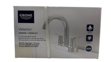 Grohe Veletto 2-handle 4" Centerset Bathroom Faucet, 1.2 GPM Chrome 20582000 New