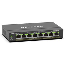 NETGEAR GS308E 8-Port Gigabit Ethernet Plus Switch