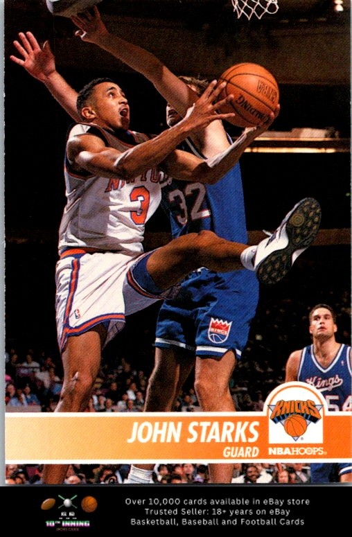 1994-95 Hoops BASKETBALL #147 John Starks