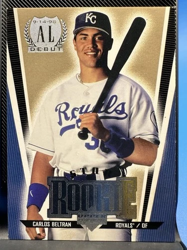 Carlos Beltran 1999 Upper Deck Rookie AL Debut #287 Kansas City Royals