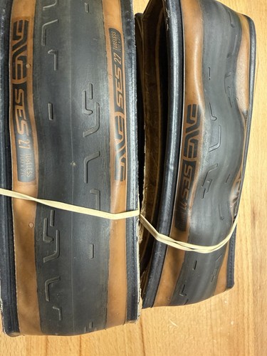 Enve SES 700c x 27mm Tubeless Tan Wall Road Bike Tire- Used