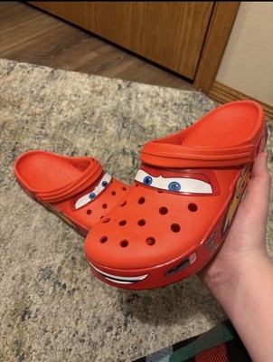 Crocs Cars Lightning McQueen size 12M