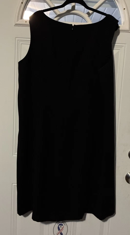 I.N.C International Concepts Woman Black Sleeveless Lined Dress Plus Size 22 - Image 3 of 3