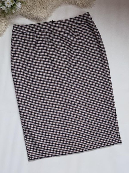 Women Boden Skirt Brown Wool 46