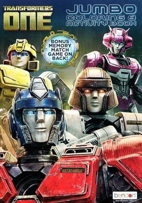 Transformers - Jumbo Coloring & Activity Book