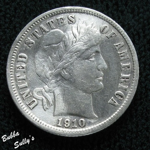 1910-D Barber Dime — photo from another recent sale