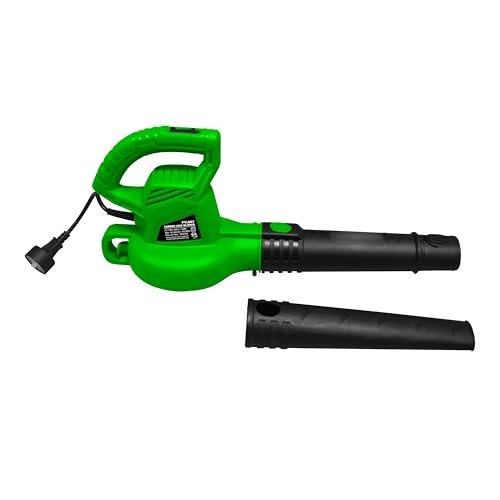  Electric Leaf Blower, Corded 7 Amp, 155MPH Air Speed, Lightweight & Handheld 