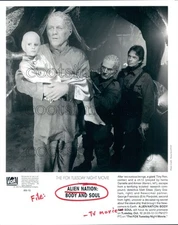 1995 Tiny Ron G Graham E Pierpoint Alien Nation Body Soul TV Movie Press Photo