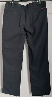 Dickies Men's Straight Fit Work Pants 32x32 Black | eBay