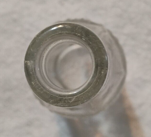 Vintage Coca Cola Soda Water Bottle 6 Star Embossed Clear Glass - Picture 7 of 8