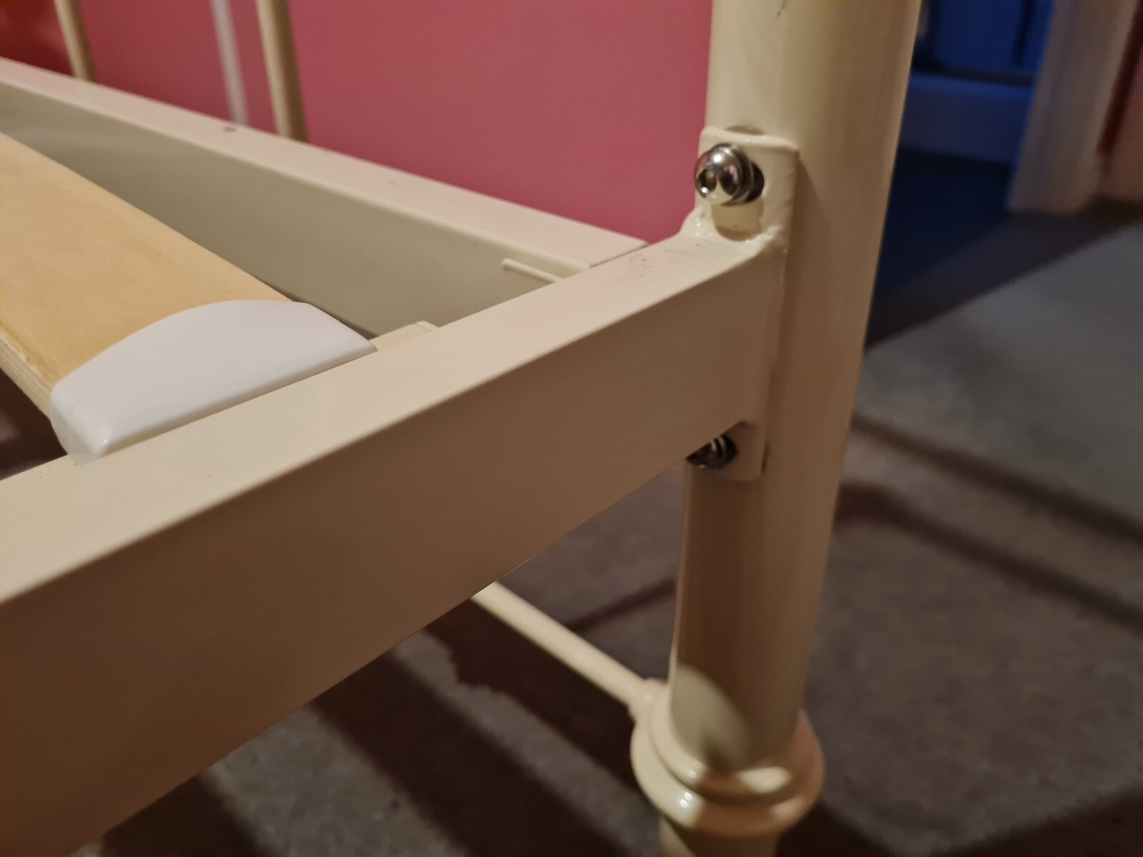 metal king size bed frame preowned eBay