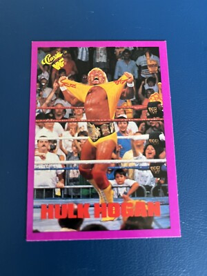 rare wrestling cards RARE 1990 WWF ULTIMATE WARRIOR CARD #127 WRESTLING CARD ROOKIE TITAN S –  Retro Revolution Records main image 0