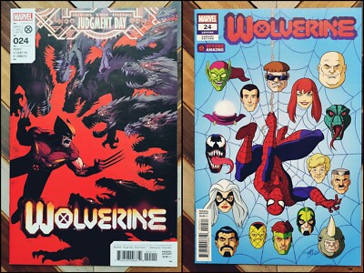 Wolverine #24 Cover A & B New/NM (Marvel 2022) A.X.E. ''Hell On Earth'' + Villains