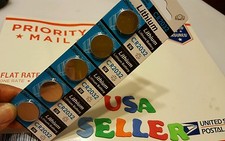 5 pc button batteries CR2032