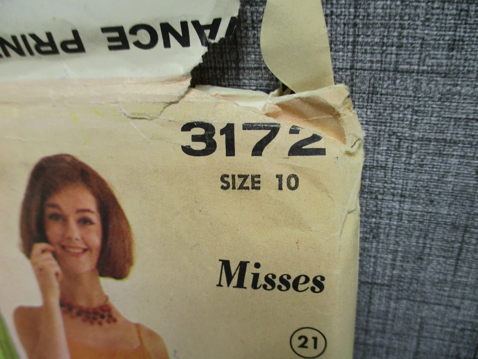 Misses 1950s 1960s Skirt Blouse Jacket Sewing Pattern 3172 Sew Easy Advance 10 - Image 2 of 4