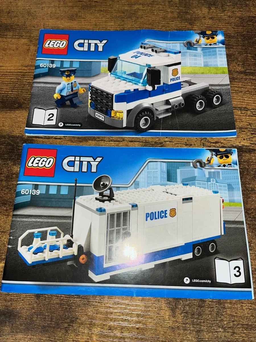 Lego city police truck 60139 instructions hotsell