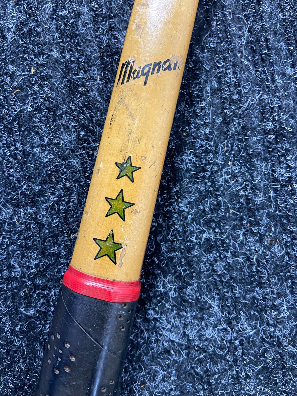 VINTAGE N.J. MAGNAN CORP. "AMERICAN CHAMPION" TENNIS RACQUET. ANTIQUE/DISPLAY