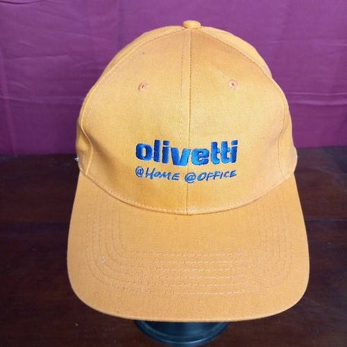 OLIVETTI SAMMLERHUT SNAPBACK KLETT @HOME @OFFICE BAUMWOLLE EXTRA SELTEN - Bild 2 von 9