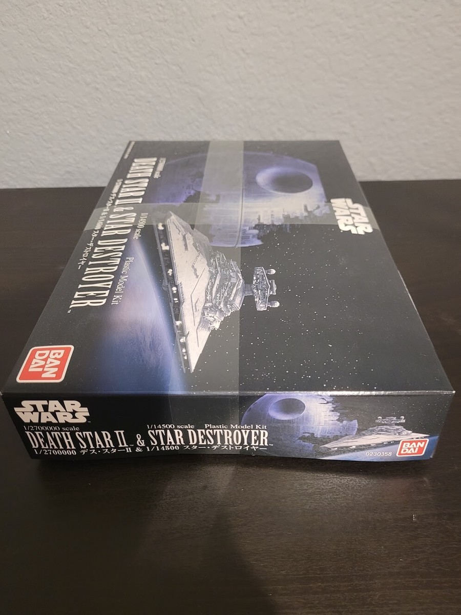 Bandai Star Wars Death Star II & Star Destroyer Model Kit | eBay