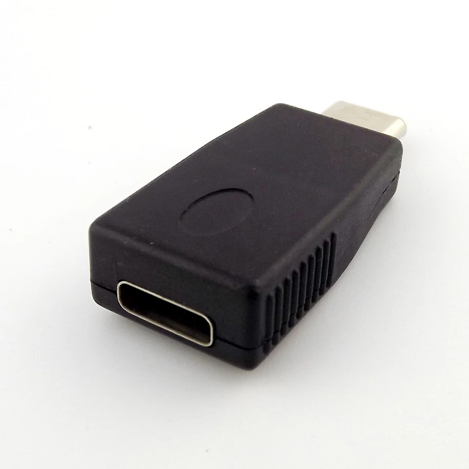 USB 3.1 Type-C Male Plug to USB C 3.1 Female Converter Data Power Sync Adapter - Image 2 of 4