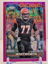 2024 Topps Chrome Football - #30 Andrew Whitworth  Magenta Refractor/399