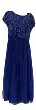 adrianna papell dress blue two piece size 12 NWT