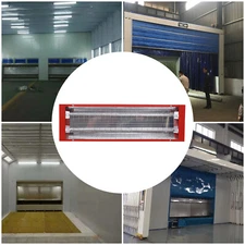 2000W Automotive Paint Booth Infrared Paint Curing Lamp Spray Baking Heater 400℉