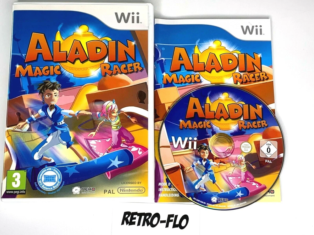 Aladdin Magic Racer Game Nintendo Wii Complete Mint Pal eBay