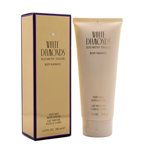 White Diamonds by Elizabeth Taylor 6.8 oz Body Lotion for Women New In Box