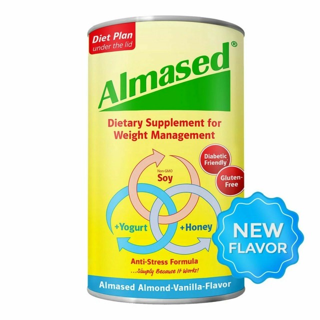 Almased Weight Management Almond Vanilla Powder 17 6 Oz For Sale Online Ebay