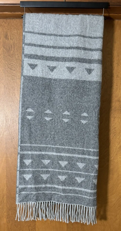 FAHERTY x Free People Bear Creek Jacquard Cashmere Throw Blanket NWT $398 - Image 3 of 4