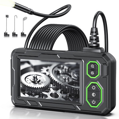Endoscope Camera with Light, 4.3'' Inspection Camera, 1920P HD Borescope Camera w