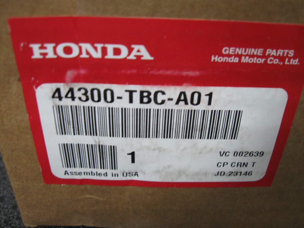 パート1 Honda 44300-TBC-A01 L/R Front Wheel Bearing for Civic Insight ILX