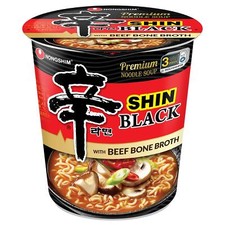 Nongshim Shin Ramyun Black Noodle Soup Pack Of 6 Savory Pork Bone Broth