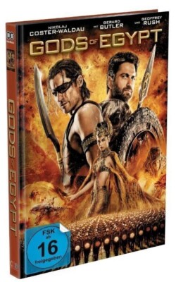 Gods Of Egypt [4K Ultra HD Blu-ray & Blu-ray Mediabook/NEU/OVP] Gerard Butler