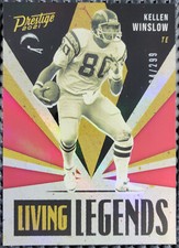 2021 Prestige Kellen Winslow Living Legends /299