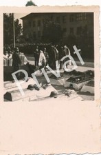 Foto WK2 Infanterie Ersatz Bat. 486 Beerdigung Trauer Soldaten S&auml;rge 1943 M1.14