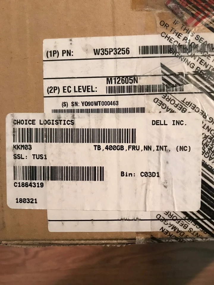 DELL IBM KKM03 LTO3 V2 HH SAS INTERNAL TAPE DRIVE 400/800GB 35P3256 LTO-3 - Image 2 of 3