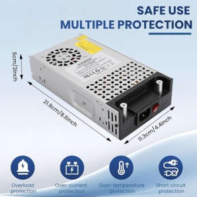 12V 5A Voeding Schakelvoeding 110/220V AC naar DC 12V 60W Transformator 12V 5A Voeding Schakelvoeding 110/220V AC naar DC 12V 60W Transformator