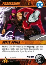 POSSESSION DC Comics Deck Building Game JUSTICE LEAGUE DARK DEADMAN BLACK ORCHID