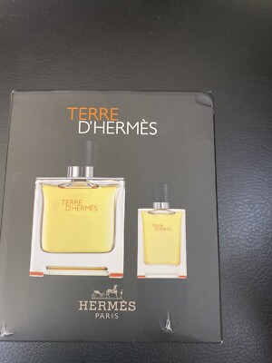 Terre D'Hermes By Hermes Men 2.5 oz 75 ml +12.5 OZ/0.42 OZ Pure