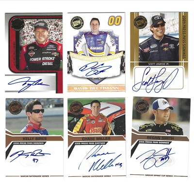2008 Press Pass SIGNINGS Chase Miller ONE CARD ONLY!