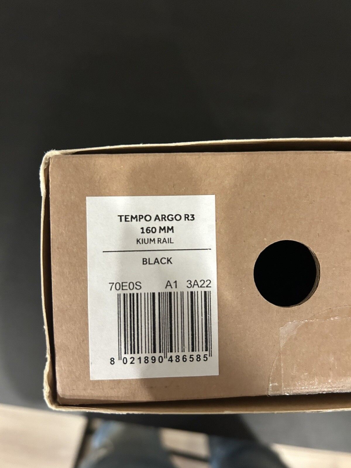 FIZIK Tempo Argo R3 Bike Road Saddle BLACK 235gr & 160mm wide 