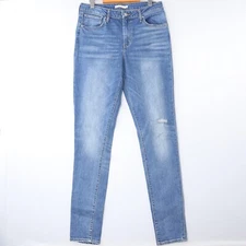 Levis Womens Jeans 721 High Rise Skinny Blue Medium Wash Size 12/31