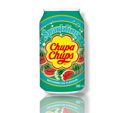 Namyang Chupa Chups Sparkling Soda Watermelon Flavour 24x 0,33 L