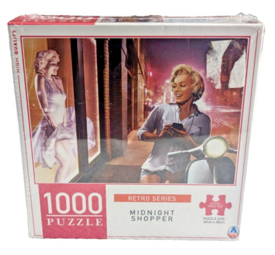 Arrow Puzzles Retro Series ''MIDNIGHT SHOPPER'' - 1000 Piece Puzzle