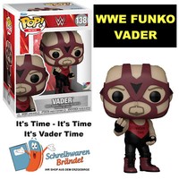 Funko Pop Wwe Vader Wrestling Figur - Wwe Serie 138 Elite Basic FK72283 Wcw Wwf
