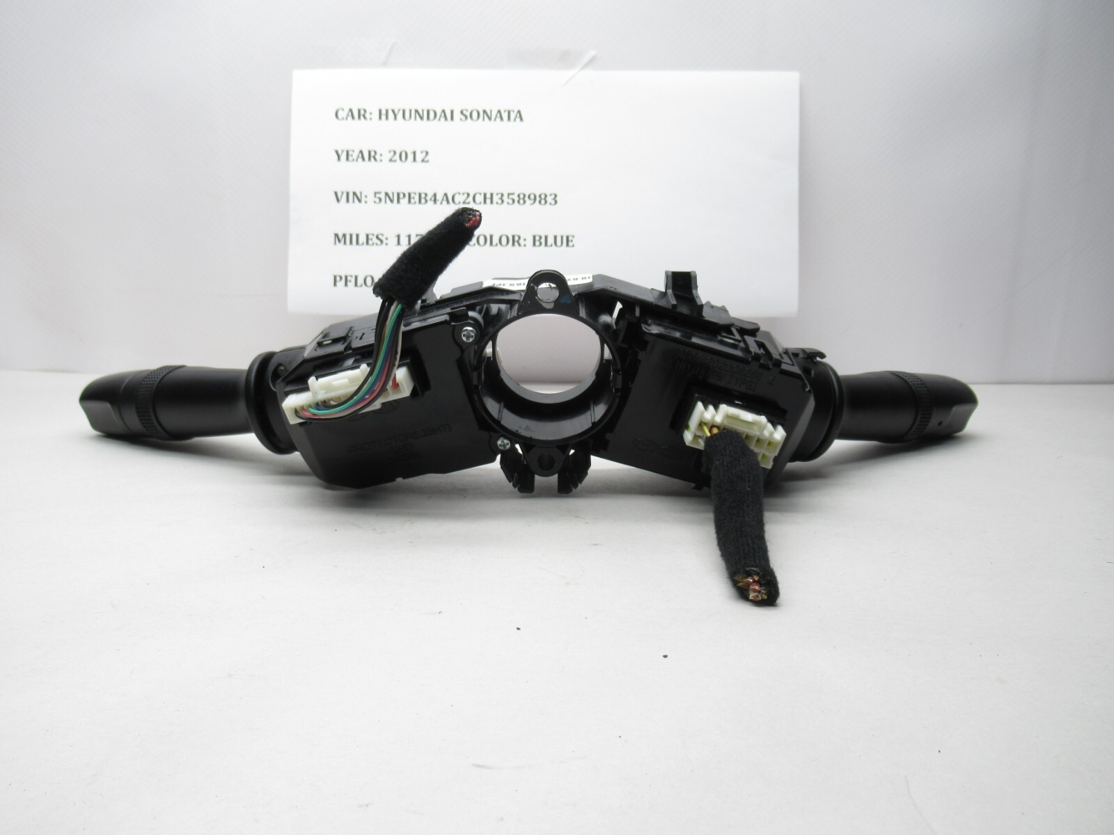 11 Hyundai Sonata Windshield Wiper TURNSIGNAL Column Head Light 